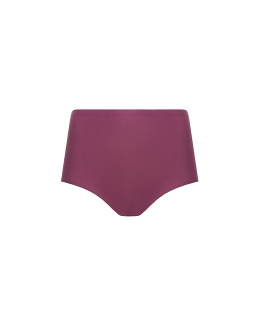 Culotte taille haute en microfibre Chantelle en coloris Violet