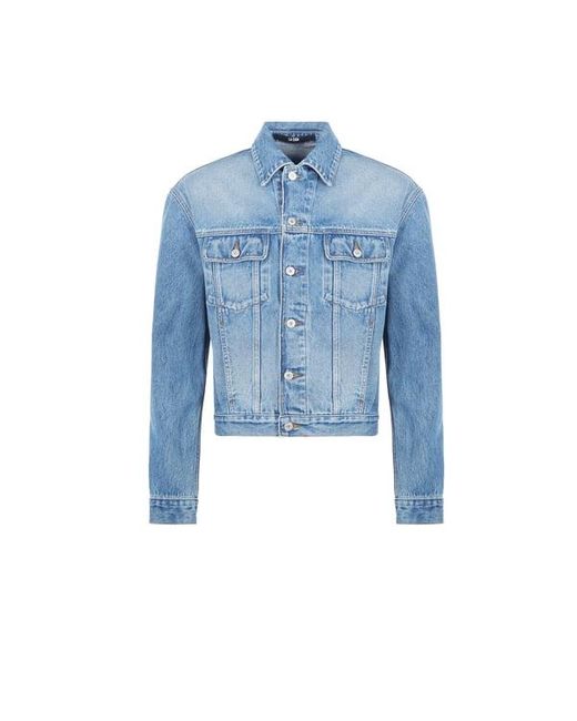 La Veste De-Nîmes Jacquemus pour homme en coloris Blue