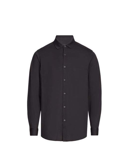 Chemise droit en coton ARMANI EXCHANGE pour homme en coloris Blue