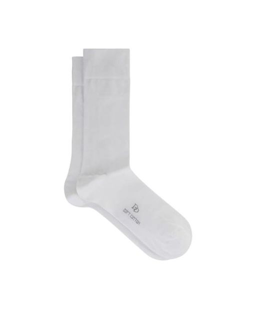 Chaussettes En Coton Doré Doré pour homme en coloris White