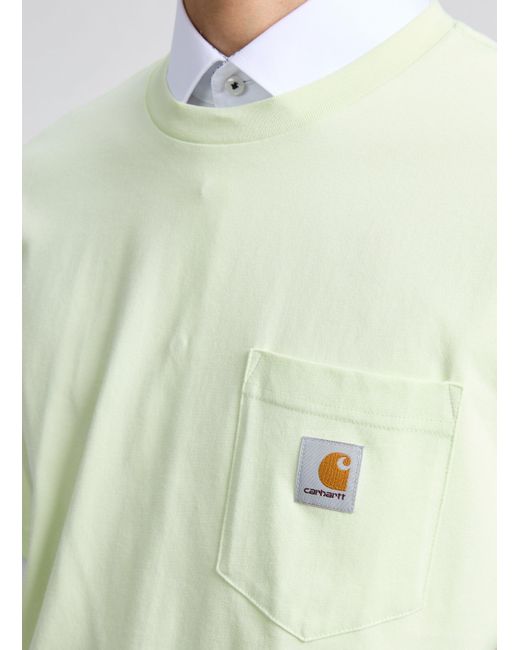 T-shirt à manches courtes en coton Carhartt pour homme en coloris Green