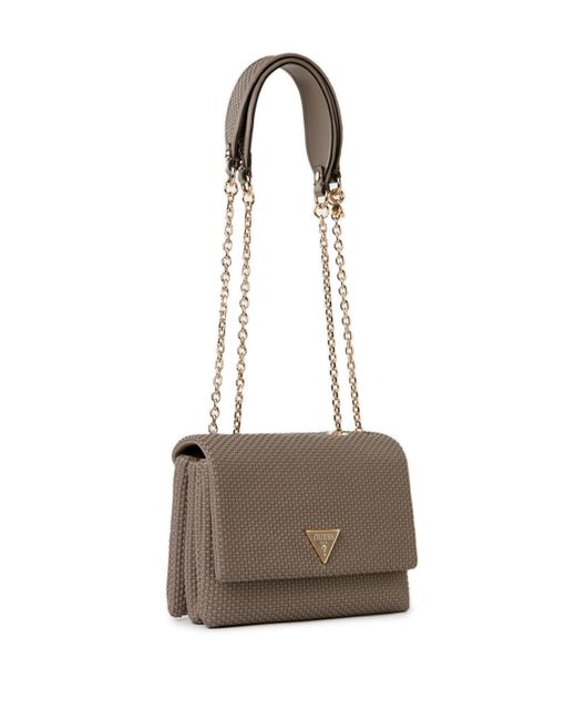 Sac à main texturé Guess en coloris Natural