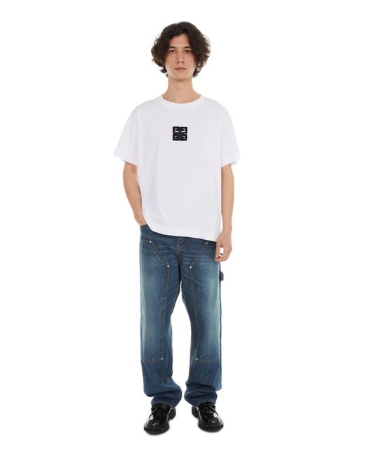 T-shirt en coton Givenchy pour homme en coloris White