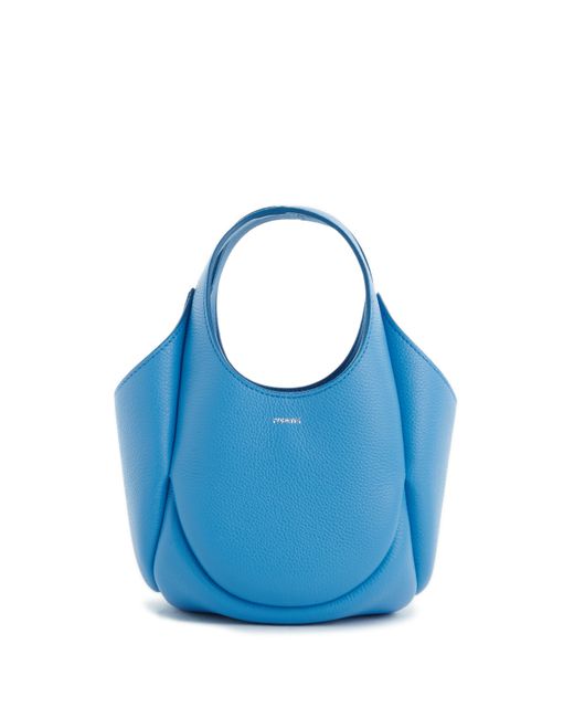 Mini sac Bucket Swipe Coperni en coloris Blue