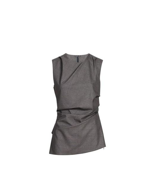 Top Drapé RÓHE Frames en coloris Gray