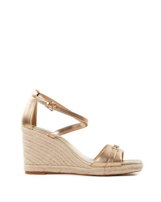 Sandales compensées en cuir Michael Kors en coloris Natural