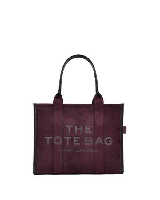 Sac cabas The Suede Large Tote Marc Jacobs en coloris Purple