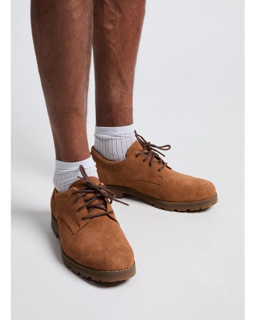 Derbies Britton Square en cuir suédé Timberland pour homme en coloris Brown