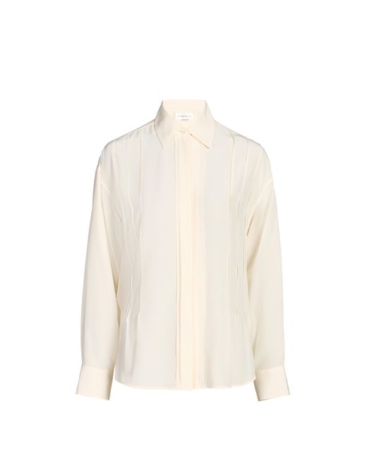 Blouse en soie Victoria Beckham en coloris White