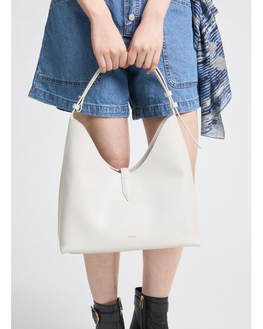 Sac à main Goccia M Furla en coloris White