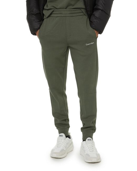 Pantalon de survêtement en coton organique Calvin Klein pour homme en coloris Green
