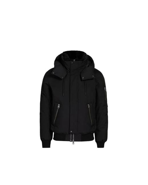 Blouson D'Aviateur Iker 2-En-1 Avec Plastron De Rason Amovible Mackage pour homme en coloris Black