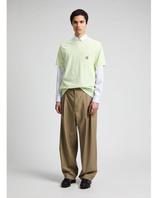 T-shirt à manches courtes en coton Carhartt pour homme en coloris Green
