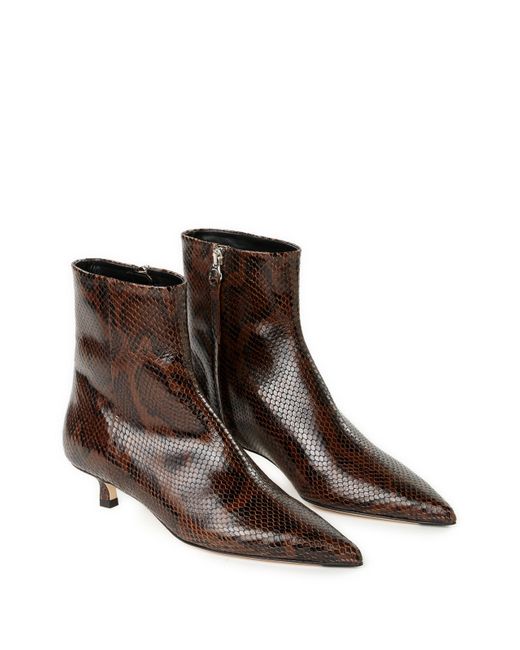 Bottines Sofie en cuir Aeyde en coloris Brown
