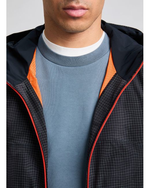 Veste imperméable à capuche Napapijri pour homme en coloris Black