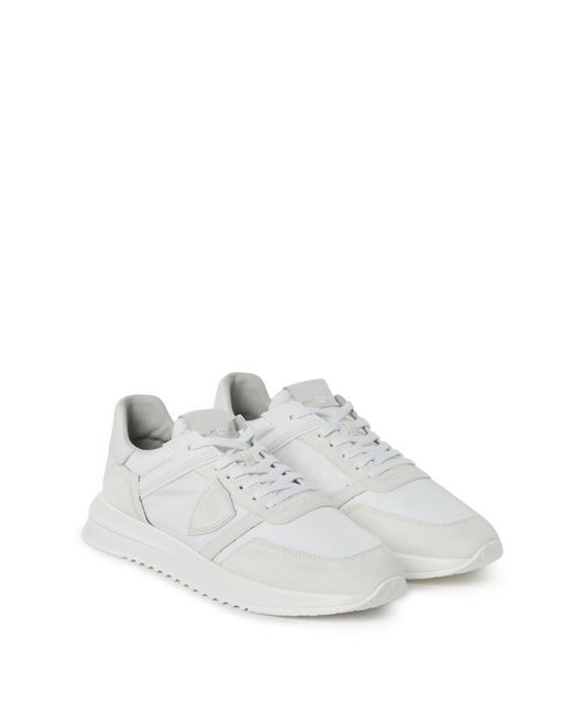 Baskets Tropez 2.1 Philippe Model pour homme en coloris White