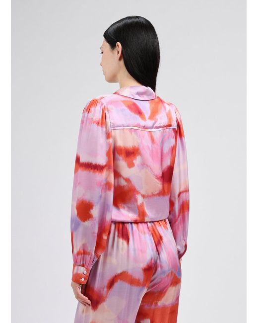 Blouses à nouer Luna Suncoo en coloris Red