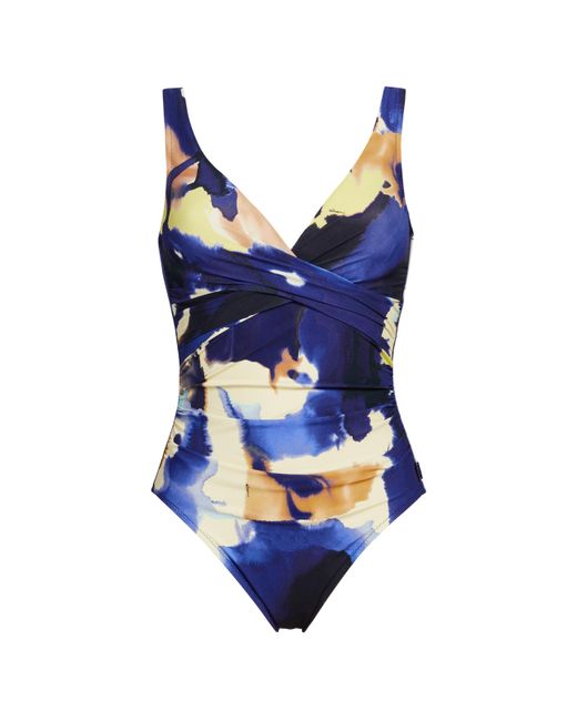 Maillot de bain une pièce classique Shan en coloris Blue