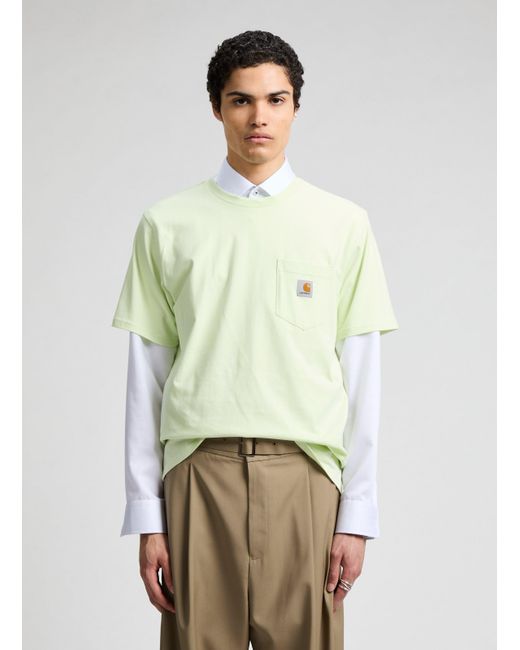 T-shirt à manches courtes en coton Carhartt pour homme en coloris Green