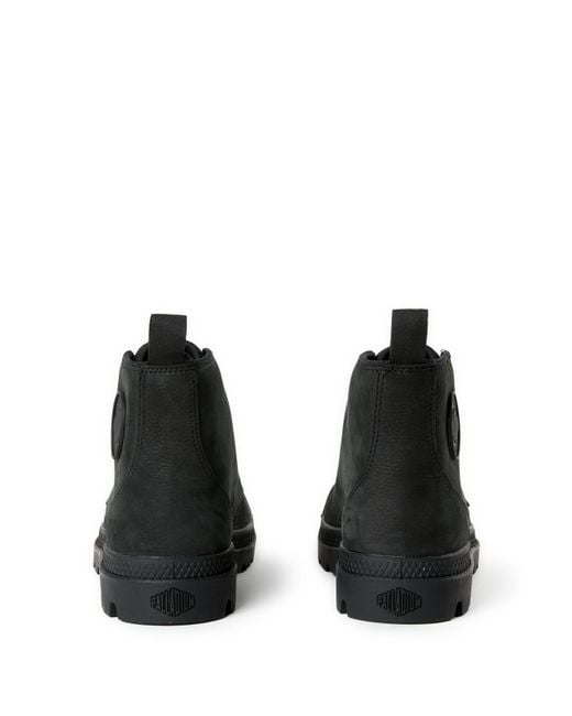Bottines en daim Palladium en coloris Black