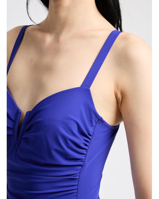 Maillot une pièce Shan en coloris Blue