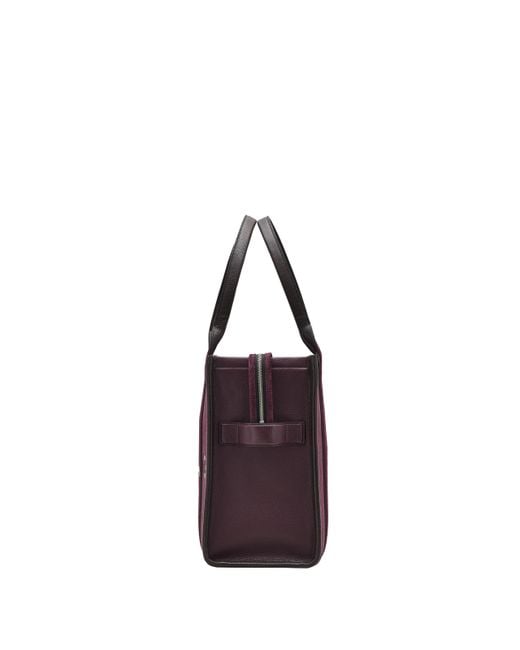 Sac cabas The Suede Large Tote Marc Jacobs en coloris Purple