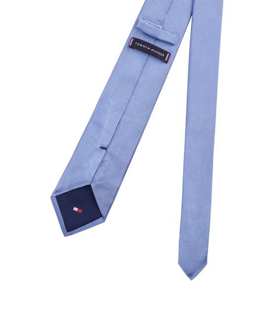 Cravate en soie Tommy Hilfiger pour homme en coloris Blue