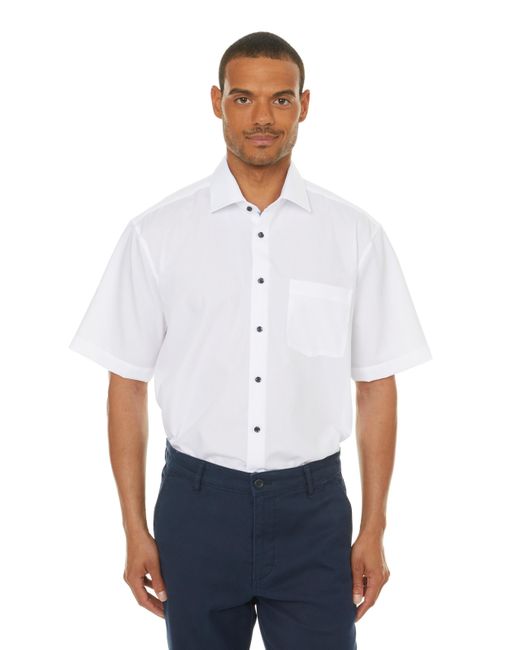 Chemise a manches courtes Seidensticker pour homme en coloris Blanc Lyst