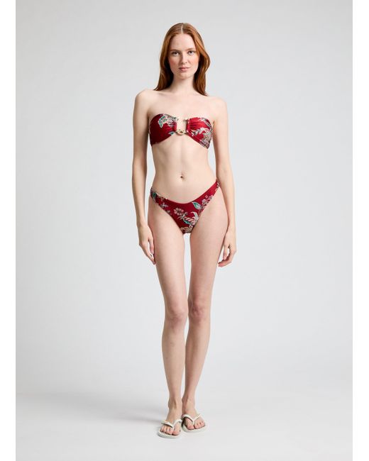 Maillot de bain 2 pièces Zimmermann en coloris Red