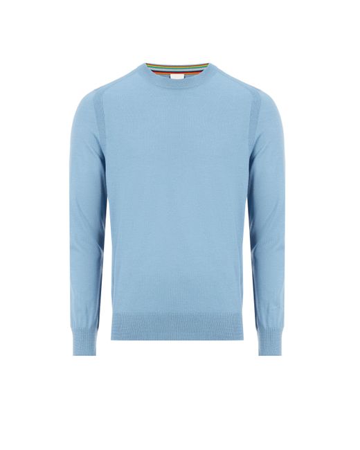 Pull en laine Paul Smith pour homme en coloris Blue