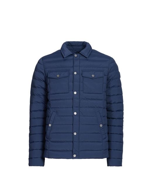 Veste droite col classique J.O.T.T pour homme en coloris Blue