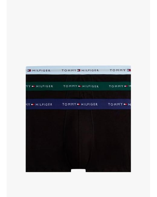 Lot De 3 Boxers En Coton Organique Tommy Hilfiger pour homme en coloris Black