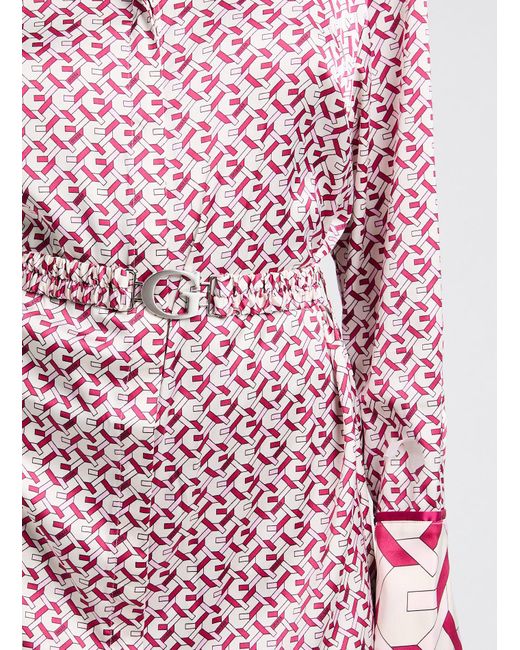 Robe midi Veronica Guess en coloris Pink