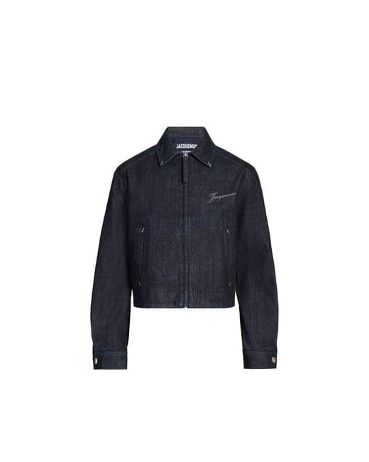 La Veste De-Nîmes Canevas Jacquemus pour homme en coloris Blue