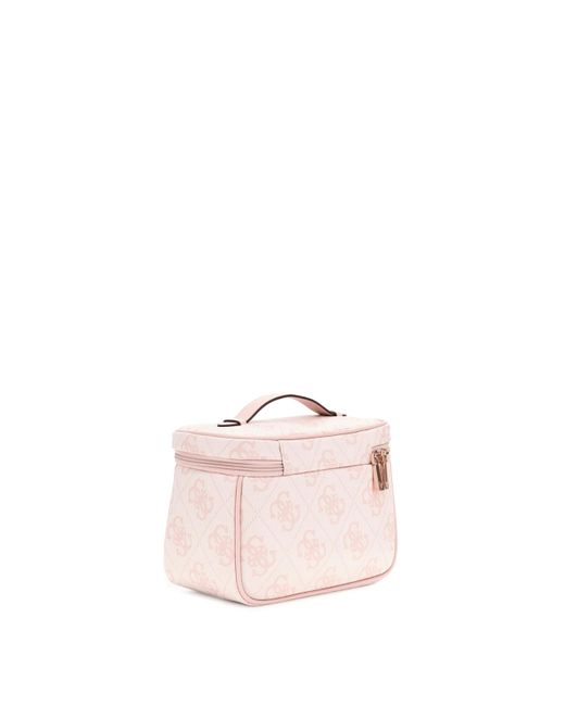 Trousse de toilette imprimée Guess en coloris Pink
