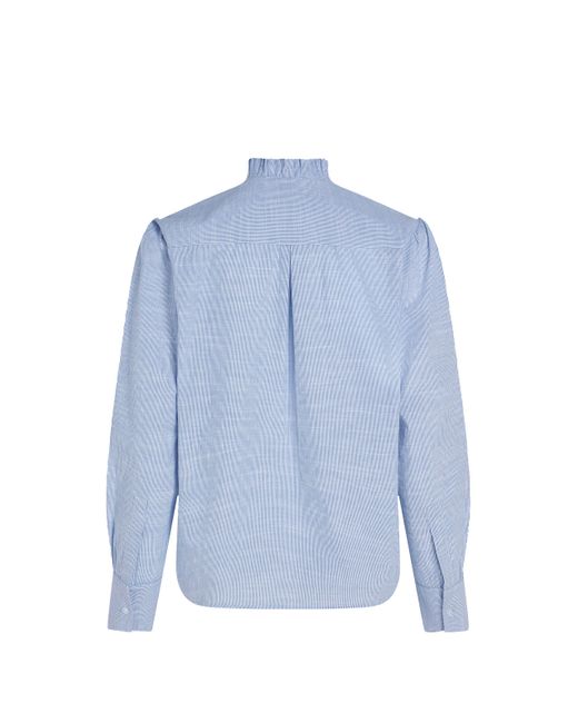 Chemise rayée en coton Tommy Hilfiger en coloris Blue