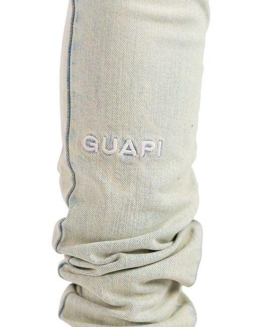 GUAPI White Vintage Basics Regular Denim for men