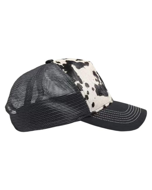 Represent Gray Mlm100650 Cow Hide Print Cap/Jet for men