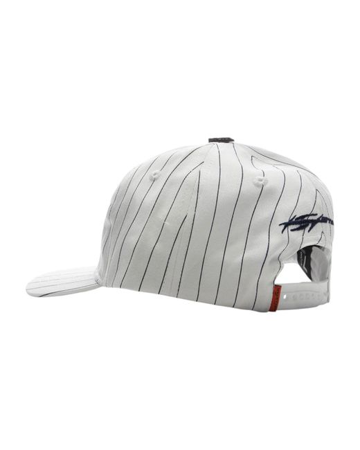HELLSTAR Gray Ny Flame Snapback for men
