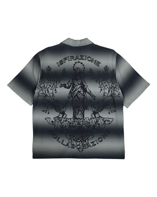 Pleasures Green Giovanni Button Up for men
