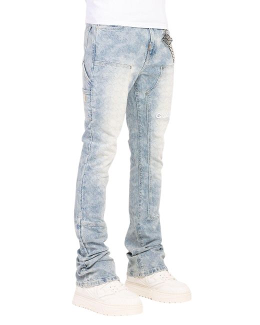 GUAPI Blue Aqua Sashiko Denim for men
