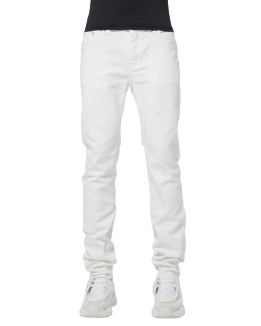 GUAPI White Off Basics Regular Denim for men