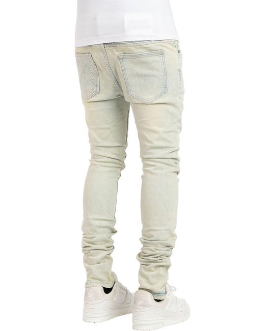 GUAPI White Vintage Basics Regular Denim for men