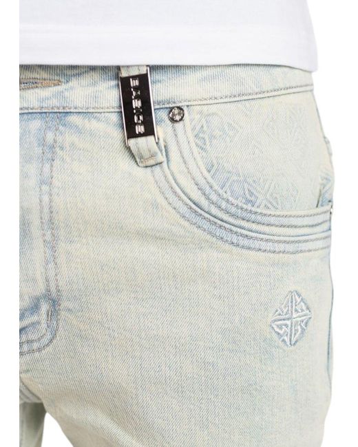 GUAPI White Vintage Basics Regular Denim for men