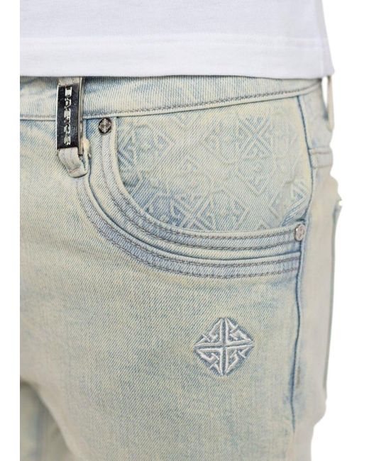 GUAPI White Vintage Basics Regular Denim for men