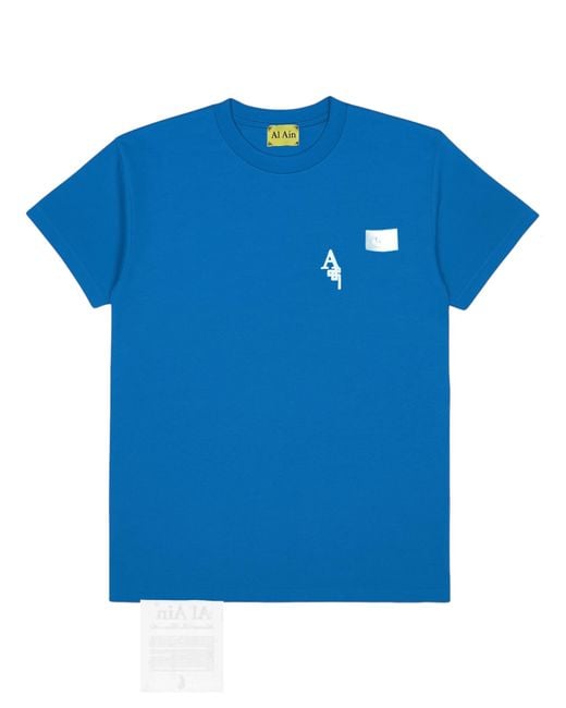 Al Ain Blue Amhx-S818 Majorelle T-Shirt for men