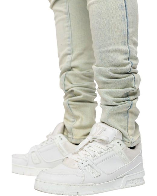GUAPI White Vintage Basics Regular Denim for men