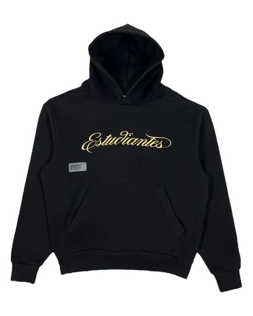 STUDENTS Black Estudiantes Pullover Hood Blk for men