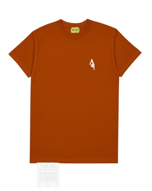 Al Ain Orange Amhx-S820 Almas T-Shirt for men