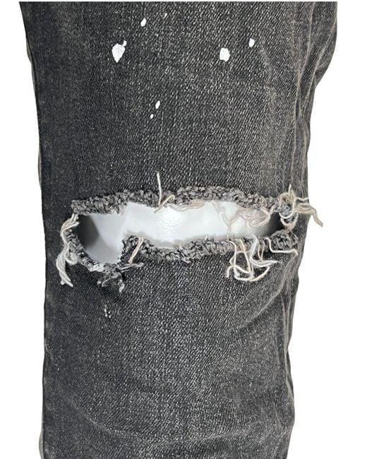 Purple Brand Blue Jeans P001-Bos Over Spray Core for men